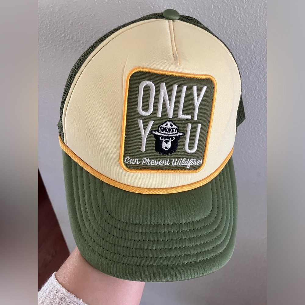 Smokey The bear only you can prevent fires hat